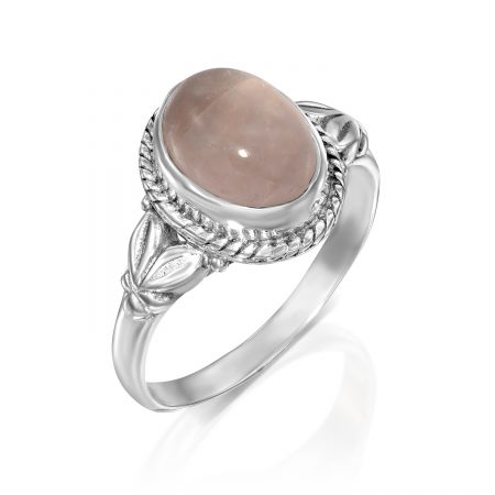 טבעת רוז קוורץ