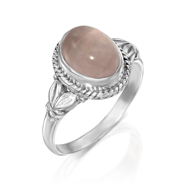 טבעת רוז קוורץ